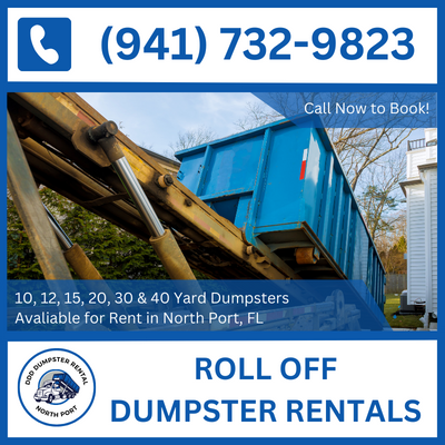Customizable Roll Off Dumpster Rental in North Port, Florida - Fit for Every Need - DDD Dumpster Rental North Port